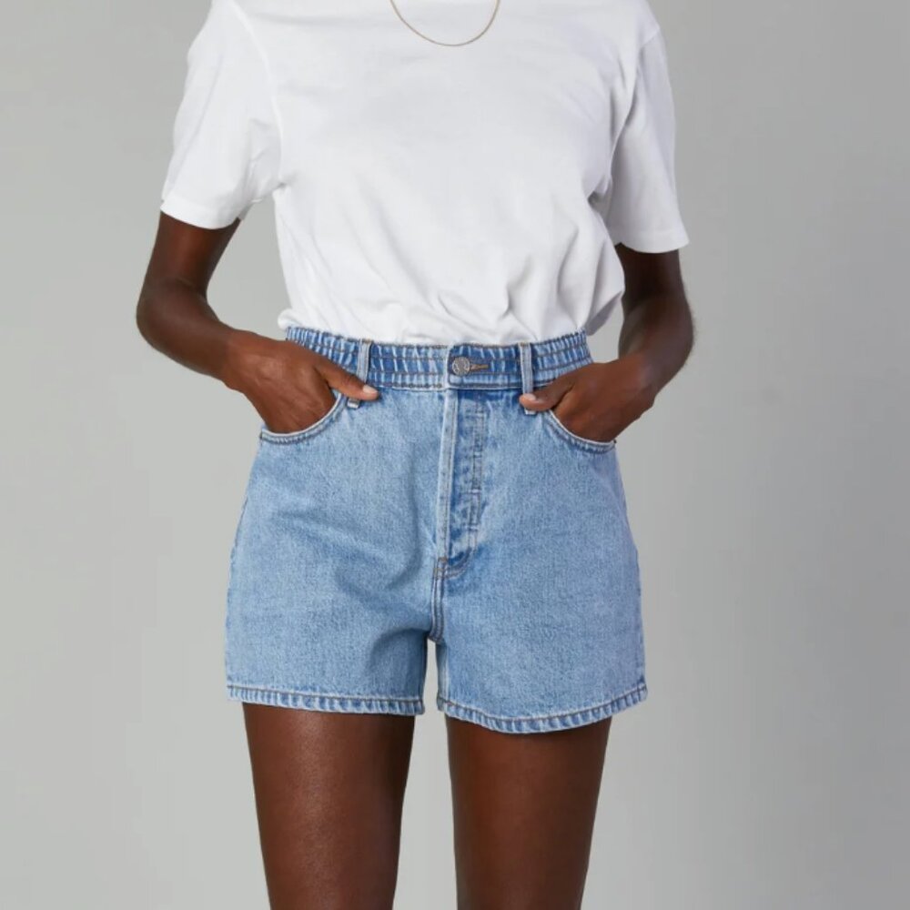 Still Here Ames Denim Shorts